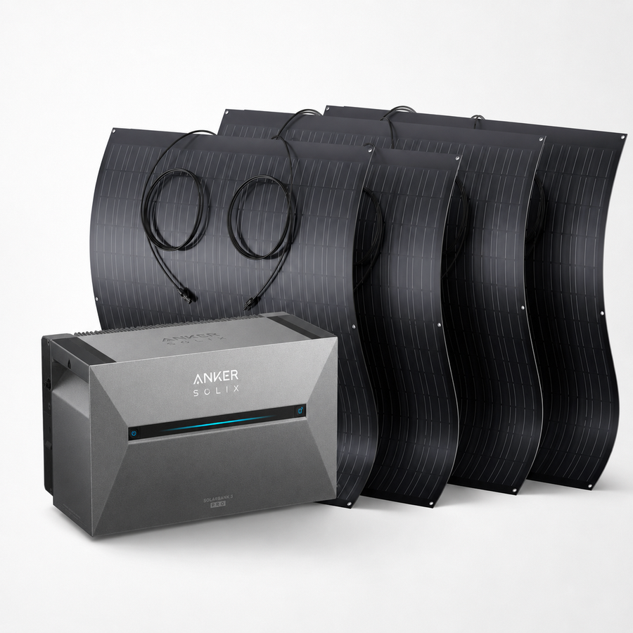 Kit Solar Anker SOLIX Solarbank 3 Pro
